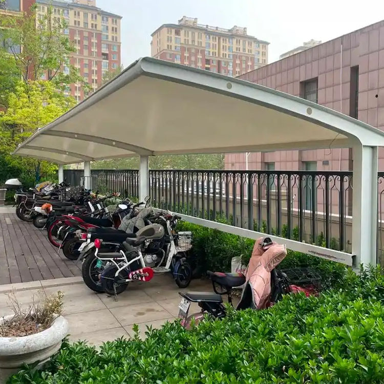 商南县膜结构电动车棚